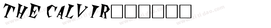 THE CALVIR字体转换